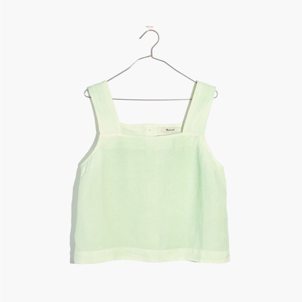 Sunside Button-Back Top: Earth-Dyed Edition
